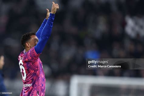 Danilo Luiz da Silva of Juventus Fc celebrates at the end of the ...