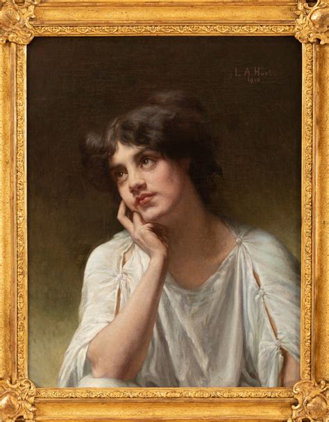 Portrait of a Woman - Louis Armand Huet,1902 - Ref.83927