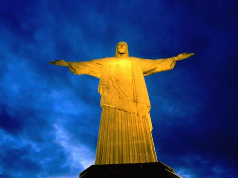 brazil, Rio, De, Janeiro, Statues, Cristo, Redentor, Christ, The ...