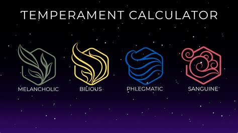 Temperament Calculator - The Tibb Doctor