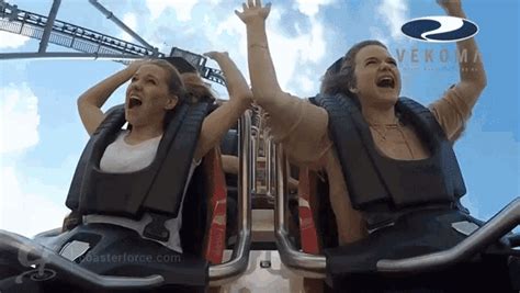 Scream Thrilling GIF - Scream Thrilling Roller Coaster - GIF を見つけて共有する