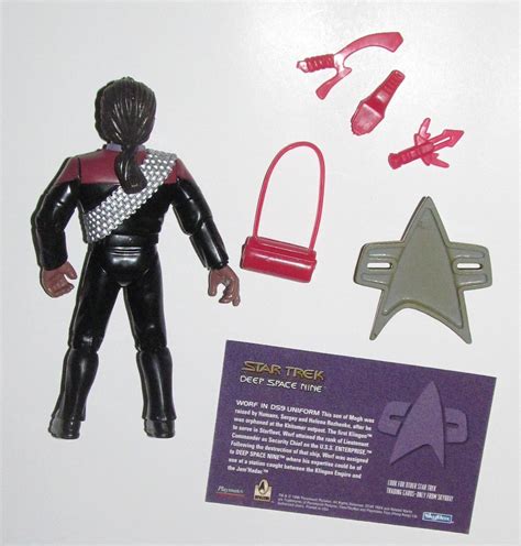 Star Trek Deep Space Nine Worf Action Figure Playmates Out of - Etsy