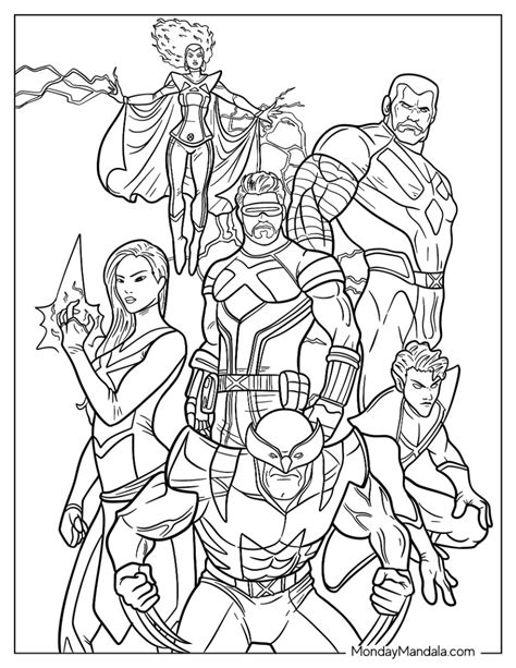 X Men Storm Coloring Pages at viiaddisynblog Blog