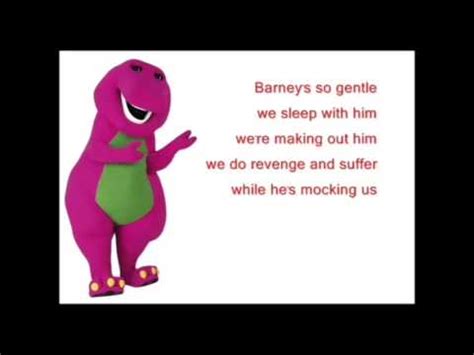 Barney Song Backwards - YouTube