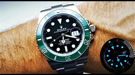 Rolex Submariner 41mm Starbucks 126610LV green bezel - YouTube