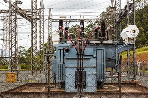 Electrical Transformer Substation — Stock Photo © ChrisVanLennepPhoto ...