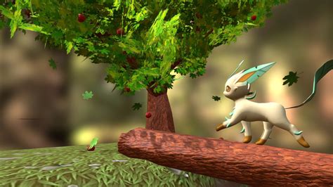 Leafeon Forest - Download Free 3D model by ian.alarcon [8950921 ...