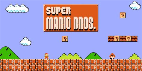 anyone remember the great Super Mario Bros. from the 80's : nostalgia