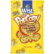 Wise Popcorn,Original Butter: Calories, Nutrition Analysis & More | Fooducate