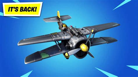 Fortnite Planes Returning RELEASE DATE - YouTube