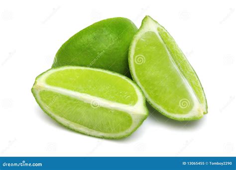 Lime Wedges Royalty Free Stock Photo - Image: 13065455