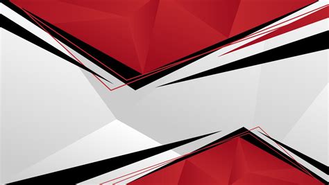 red and black abstract design on white geometric background 4615552 Vector Art at Vecteezy
