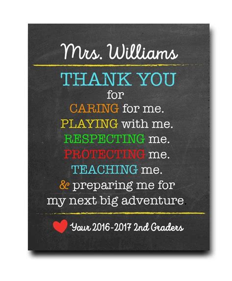 Thank You Messages For Teachers From Parents : Pin on '14 This is it! / Thank you note for ...