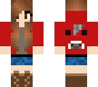 Mooshroom girl | Minecraft Skin