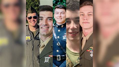 Five Marines killed in helicopter crash while flying from Nevada identified