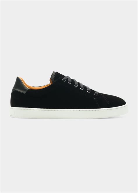 Magnanni Men's Dalia Ii Tonal Leather Low-top Sneakers | Editorialist