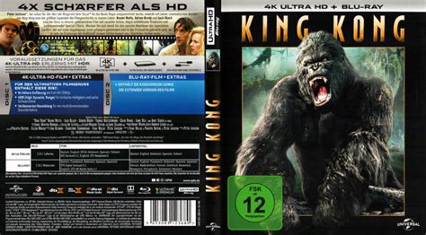 King Kong (2005) R2 4K UHD German Cover - DVDcover.Com