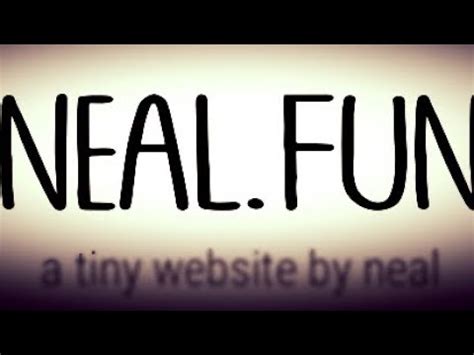 Many Games on Neal.fun - YouTube