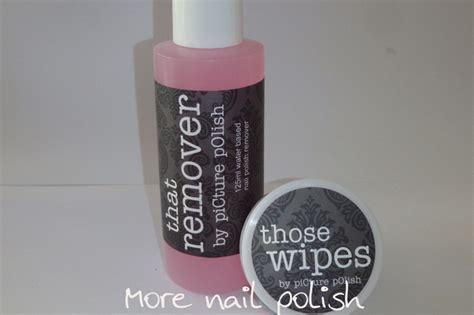 Picture Polish - That Remover and Those Wipes ~ More Nail Polish