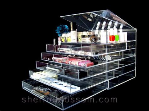 ICEbOX WIDE acrylic makeup organizer with drawers | www.sher… | Flickr