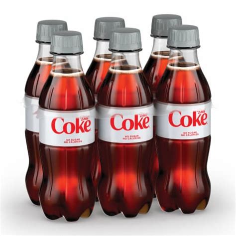 Diet Coke® Soda Bottles, 6 pk / 8.55 fl oz - Kroger