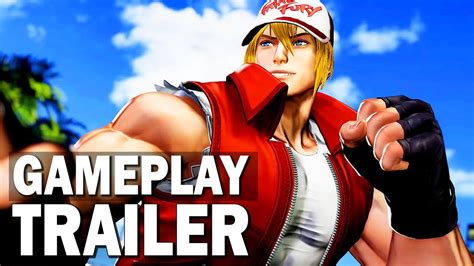 KOF XV (THE KING OF FIGHTERS 15) : TERRY BOGARD GAMEPLAY TRAILER - YouTube