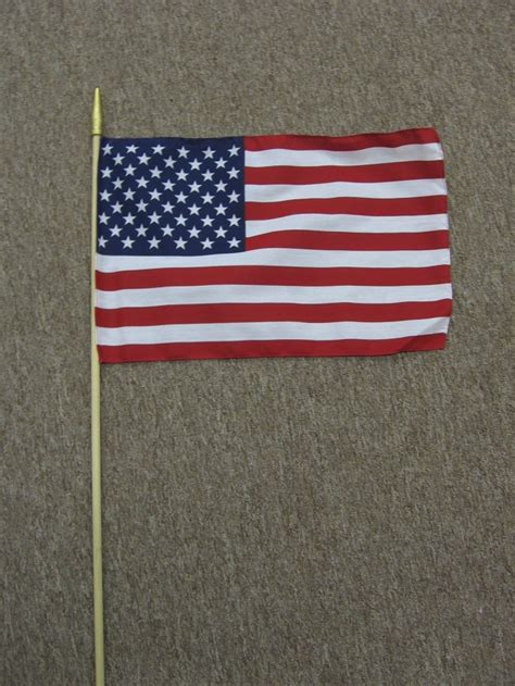 Small American Flags "Stick Flags" | Flag Works over America