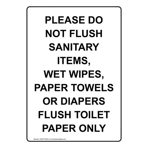 Printable Bathroom Signs Free Printable Do Not Flush Signs