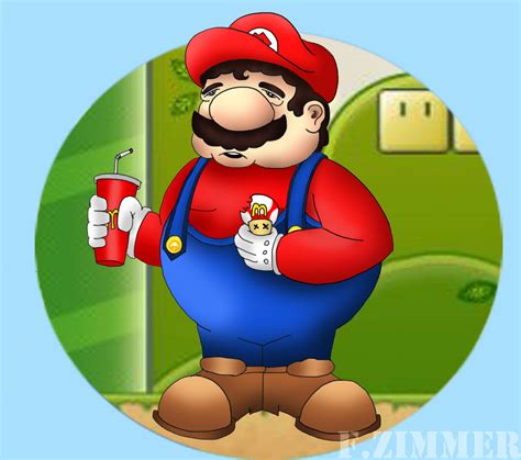 Fat Mario by FZiMMeR on DeviantArt