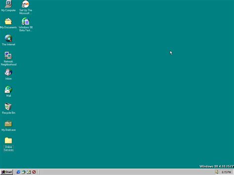 Windows 98 build 1577 - BetaWiki