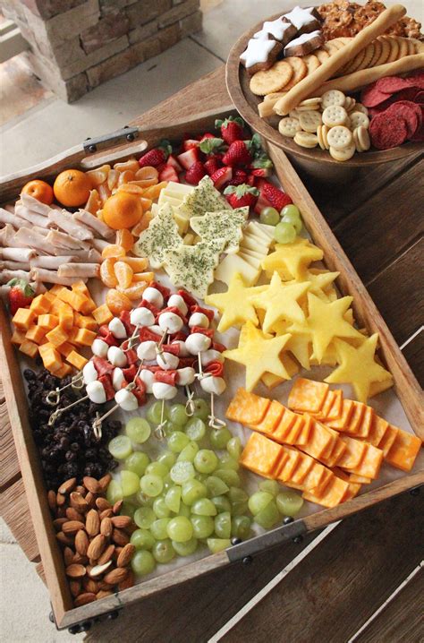 Holiday Cheese Platter for Kids - SevenLayerCharlotte | Holiday cheese platter, Party food ...