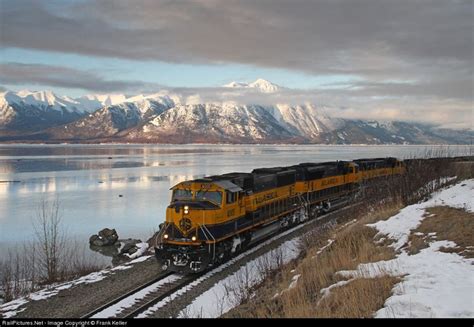 Alaska Railroad EMD SD70MAC at Indian