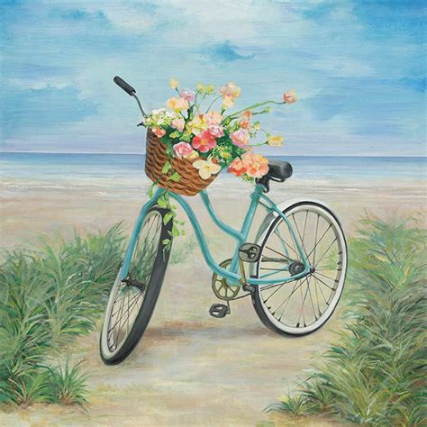 Streamline Art Peddling Path Canvas Wall Art | Bealls Florida | Art painting, Bicycle painting ...