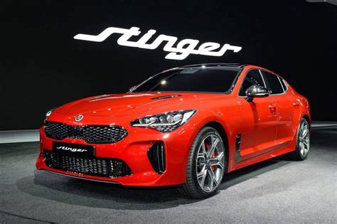 Kia Stinger official 0-100km/h & power outputs confirmed – PerformanceDrive