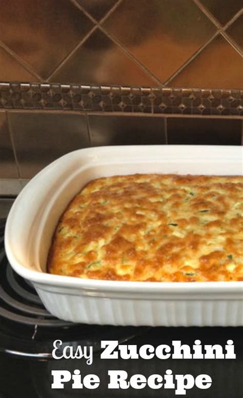 Yummy Bisquick Zucchini Pie - Family Focus Blog