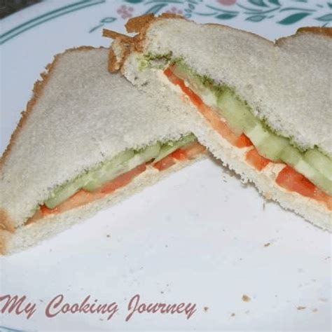 Simple Bread Sandwich Recipe - My Cooking Journey