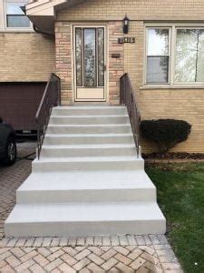 Concrete Steps Resurfacing - Concrete Power Chicago