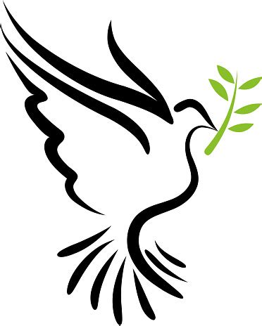 Dove Of Peace Stock Illustration - Download Image Now - iStock