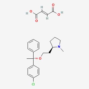 Clemastine fumarate | C25H30ClNO5 | CID 5281069 - PubChem