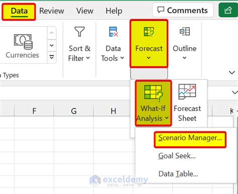 Scenario Analysis in Excel: A Guide with 2 Sample Cases + Template