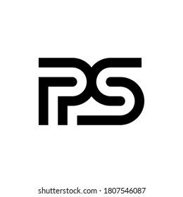 Letter Ps Logo Design Template: เวกเตอร์สต็อก (ปลอดค่าลิขสิทธิ์ ...