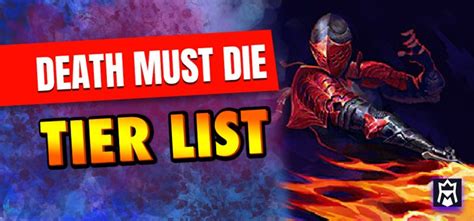 Death Must Die Tier List: Best Characters (December 2024)