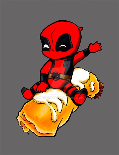 Chimichanga Deadpool! [Updated] by Misformac on DeviantArt