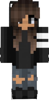 Minecraft girl skin (brown hair) | Nova Skin