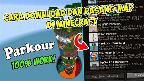 TUTORIAL PASANG MAP DI MINECRAFT TLAUNCHER - YouTube