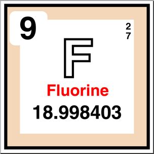 Fluoride Element Symbol