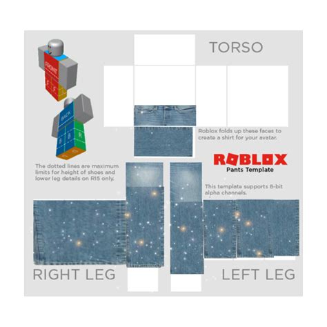 Roblox Shirt And Pants Template Transparent