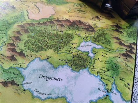 Map of Cormyr forgotten Realms Setting Dnd Map GM Tools - Etsy Hong Kong