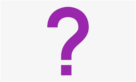 Question Mark Clipart Cool Purple Classy Design