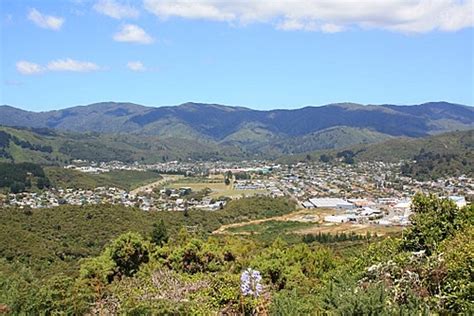 View of Wainuiomata New Zealand photo